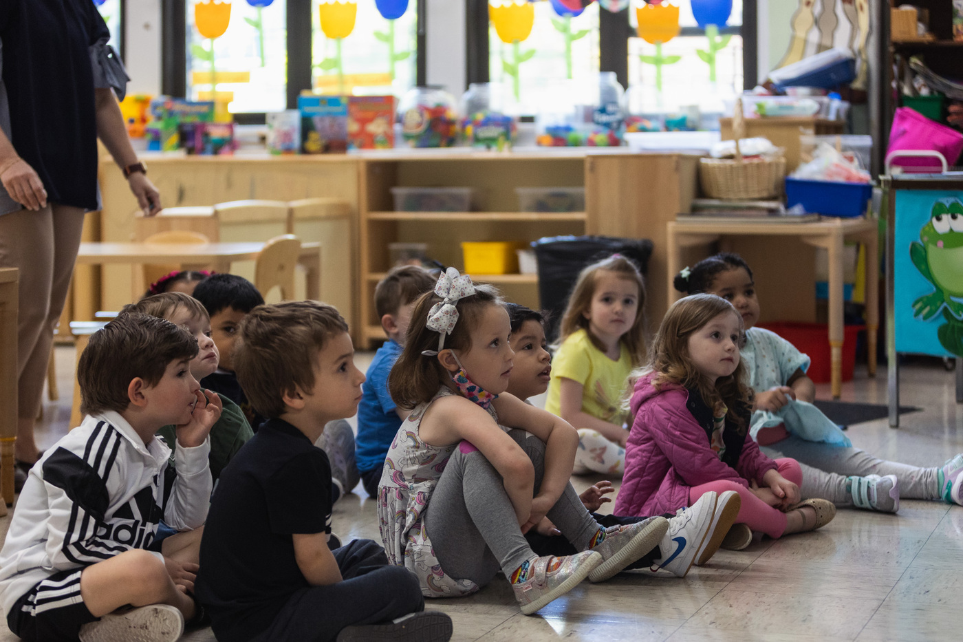 young students in classroom